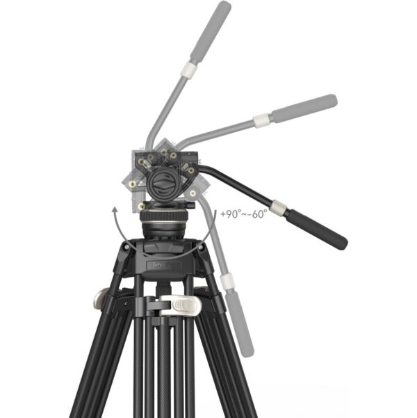 SmallRig 3989 FreeBlazer Heavy-Duty Carbon Fiber Tripod Kit - Afbeelding 4
