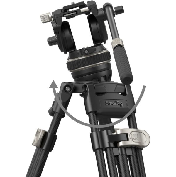 SmallRig 3989 FreeBlazer Heavy-Duty Carbon Fiber Tripod Kit - Afbeelding 5