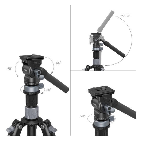 SmallRig 4221 Travel Video Tripod Kit - Afbeelding 3