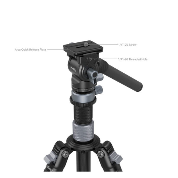 SmallRig 4221 Travel Video Tripod Kit - Afbeelding 5