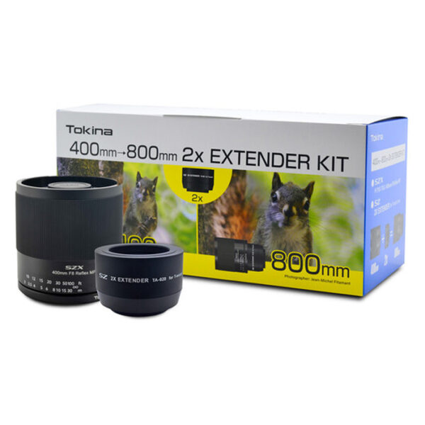 Tokina SZX Super Tele 400mm f/8.0 Reflex MF Sony E + 2X Extender - Afbeelding 4