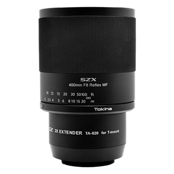 Tokina SZX Super Tele 400mm f/8.0 Reflex MF Sony E + 2X Extender - Afbeelding 2