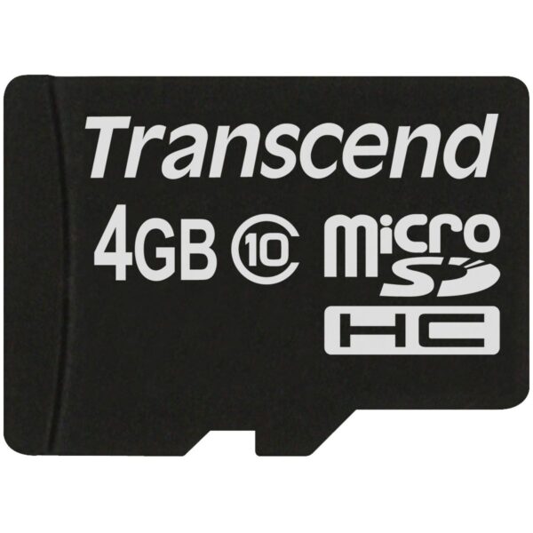 Transcend MicroSDHC 4GB R30MB/s CL10