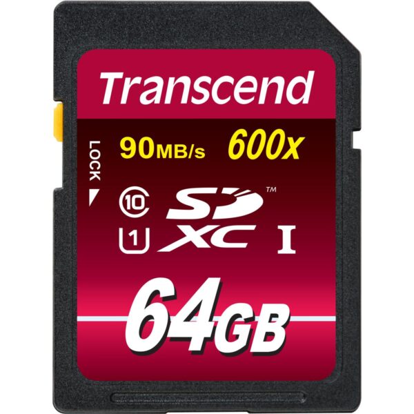 Transcend SDXC 64GB R90MB/s UHS-I CL10
