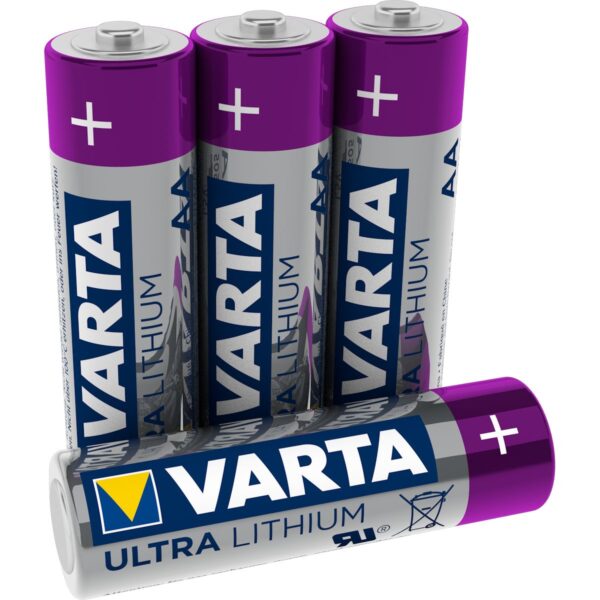 Varta 1500 Lithium AA NR.6106 4-pak - Afbeelding 3