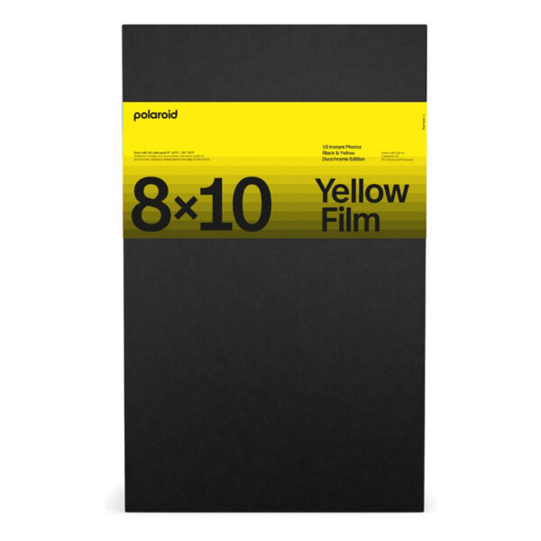 Polaroid Duochrome Film For 8x10 - Black & Yellow Edition - Afbeelding 4