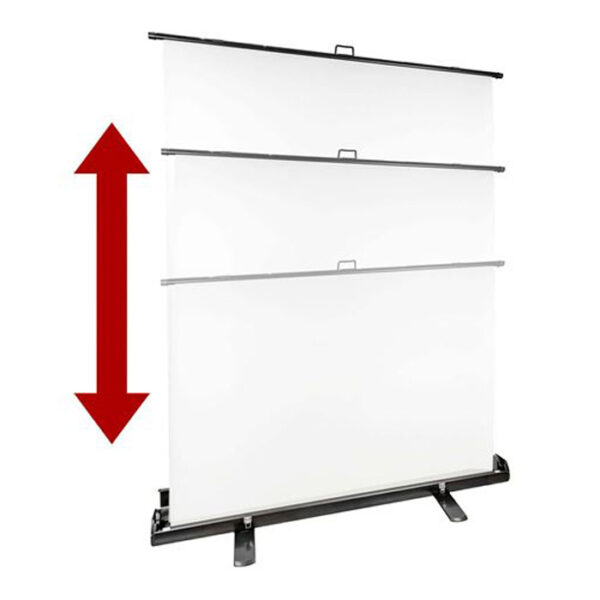 StudioKing Rollup Backgroundscreen FB-150200FW 150x200cm White - Afbeelding 3