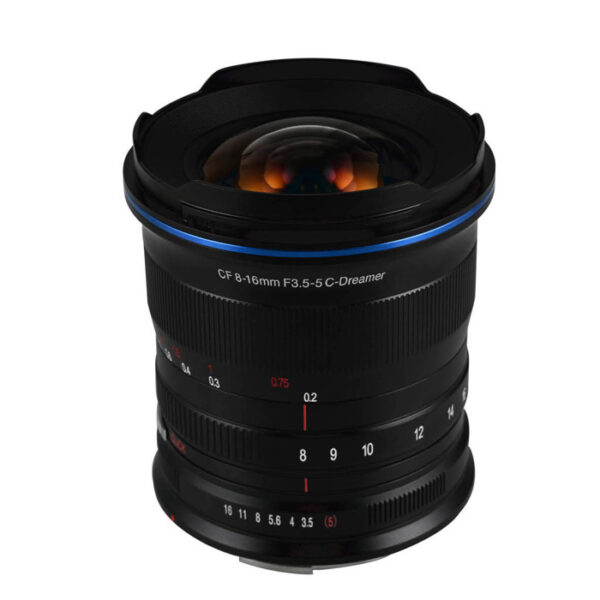 Laowa 8-16mm f/3.5-5 Zoom CF Lens - Canon RF (Lao-0816-RF) - Afbeelding 2