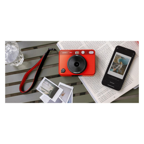 Leica Sofort 2 Instant Camera Rood - Afbeelding 6