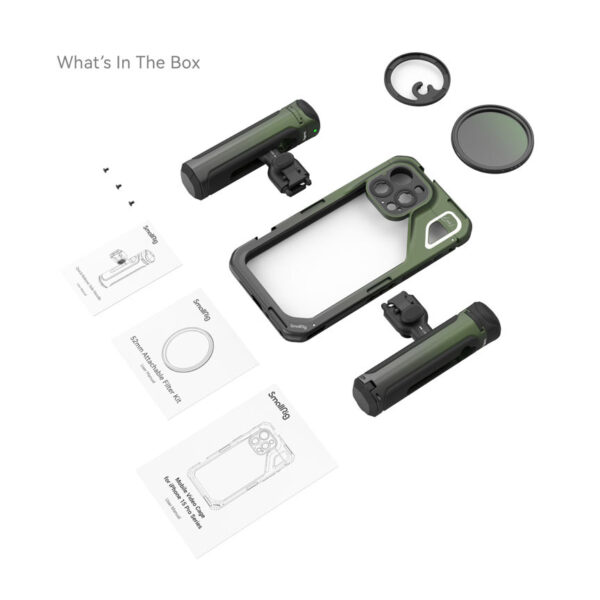 SmallRig 4407 X Brandon Li Mobile Video Kit For iPhone 15 Pro Max Co-Design Ed. - Afbeelding 3