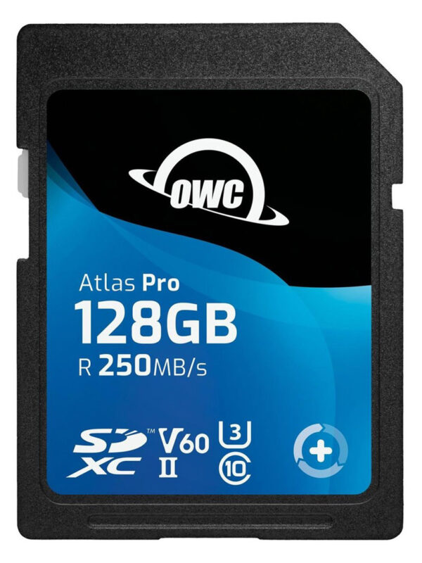 OWC Atlas Pro SDXC UHS-II V60 Media Card 128GB