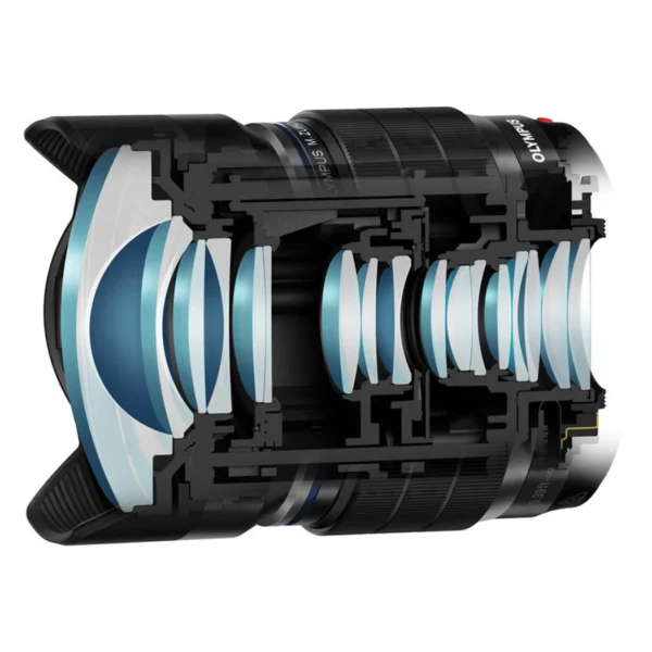 OM SYSTEM M.Zuiko Digital ED 8mm f/1.8 Fisheye Pro w/ Len... - Afbeelding 4