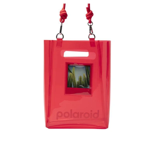 Polaroid Recycled Tpu Bucket Bag - Red - Afbeelding 2