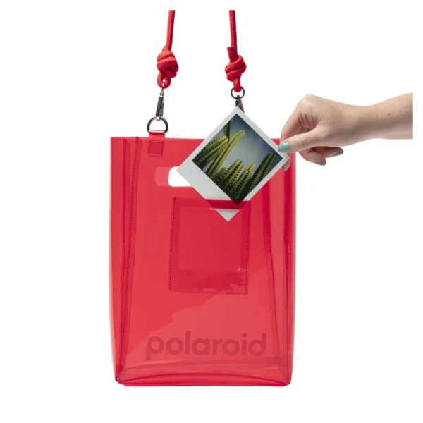 Polaroid Recycled Tpu Bucket Bag - Red - Afbeelding 3