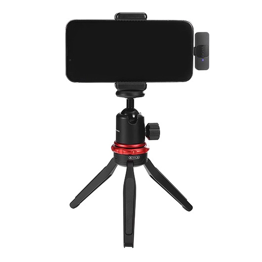 Boya BY-V20 Wireless Microphone 1 RX-2TX For USB-C - Afbeelding 4