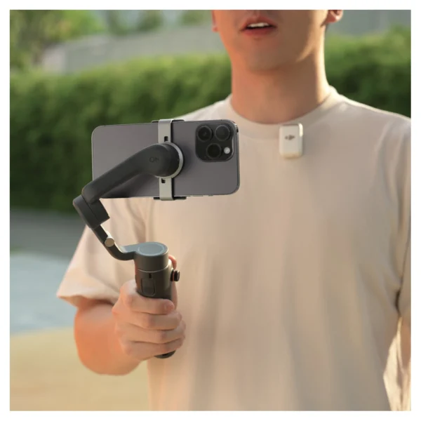 DJI Mic 2 - 1 TX - Platinum White - Afbeelding 6