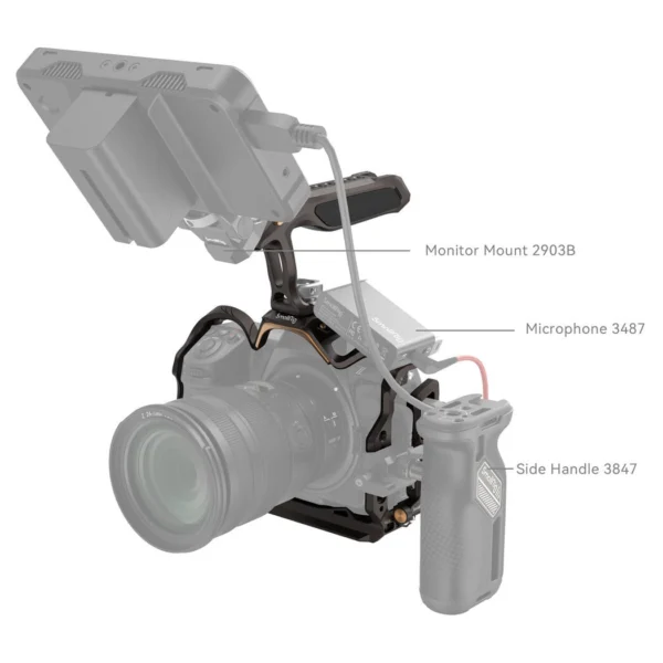 SmallRig 4317 Night Eagle Cage Kit For Nikon Z 8 - Afbeelding 4