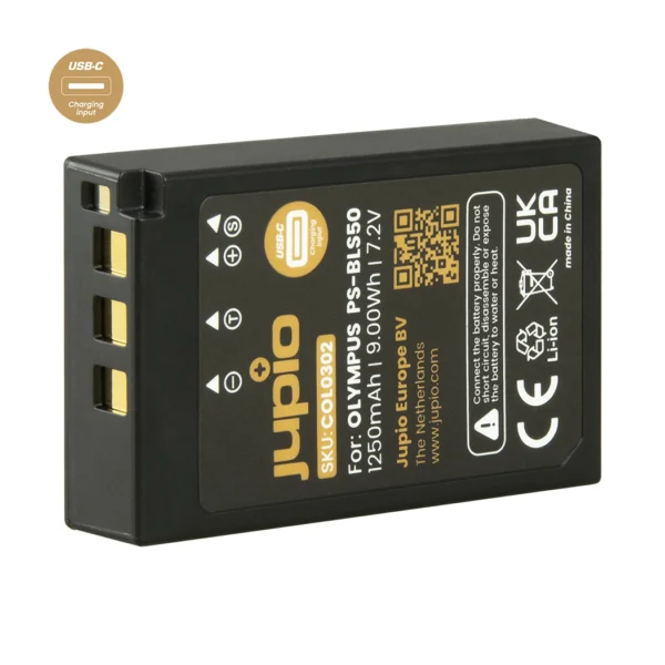 Jupio PS-BLS5 / PS-BLS50 Ultra C (USB-C Input) 1250mAh - Afbeelding 3