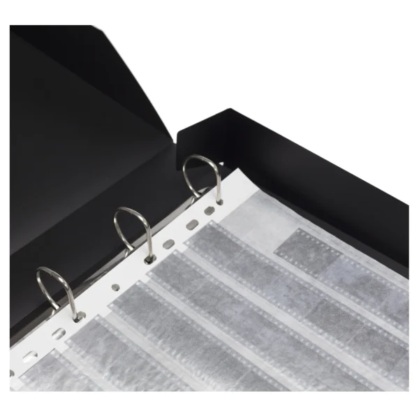 Adofile Archival ring binder black plastic with ring closure
