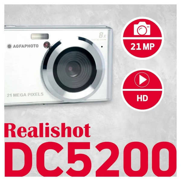 AgfaPhoto Realishot DC5200 zilver - Afbeelding 2