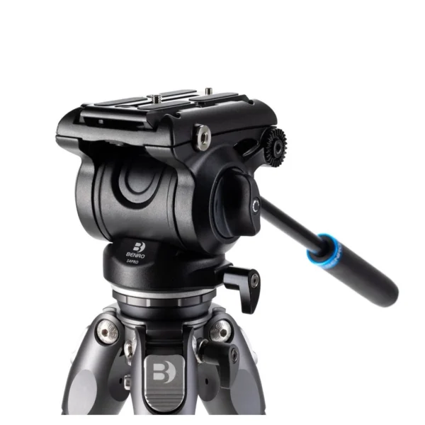 Benro Tortoise Carbon Tripod w/ S4PRO Videokop 34C Leveli... - Afbeelding 2