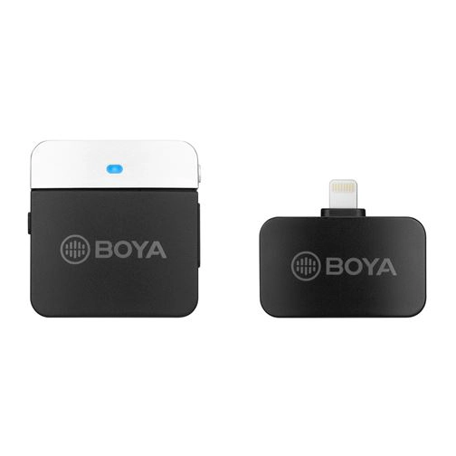 Boya 2.4 GHz Tie Pin Microphone Wireless BY-M1LV-D For iOS