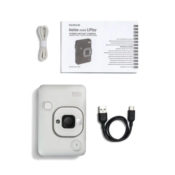 Fuji Instax Mini LiPlay stone white