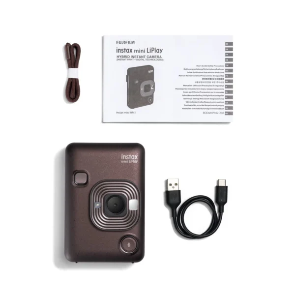 Fuji Instax Mini Liplay Deep Bronze