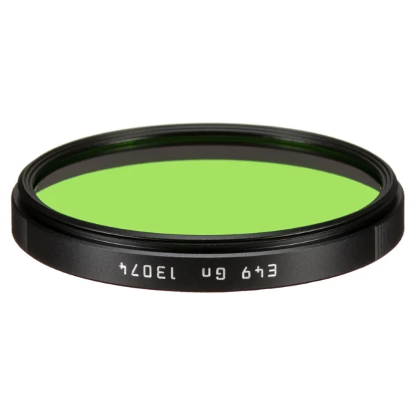 Leica Green E49 Filter, black