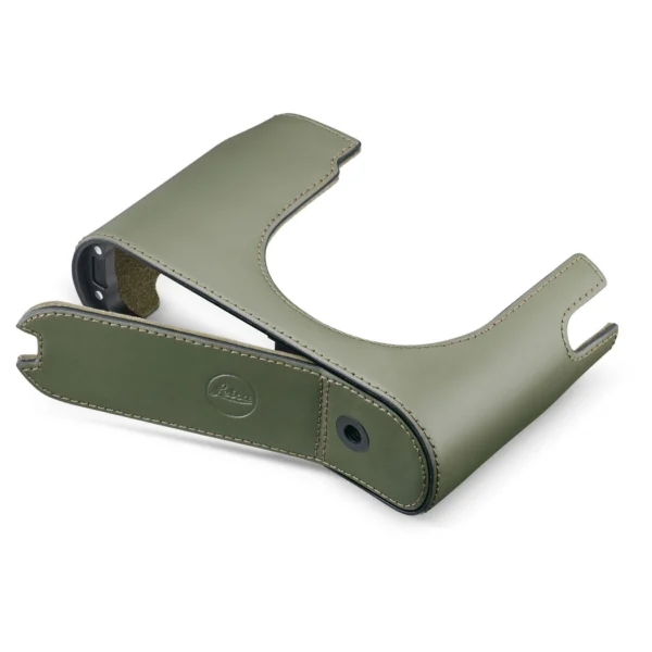 Leica Half Case Q3 (Leather, Olive Green)