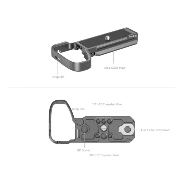 SmallRig 4338 Baseplate For Sony Alpha 6700 - Afbeelding 5