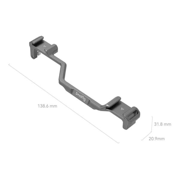 SmallRig 4339 Dual Cold Shoe Mount Plate For Sony Alpha 6700 - Afbeelding 2