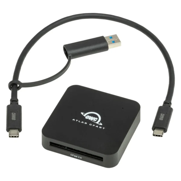 OWC Cardreader Atlas CFAST with USB-C and USB-A included - Afbeelding 2