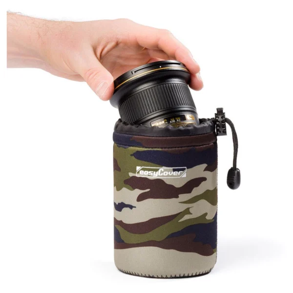 easyCover Lens Case Large Camouflage