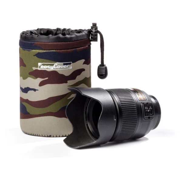 easyCover Lens Case Large Camouflage