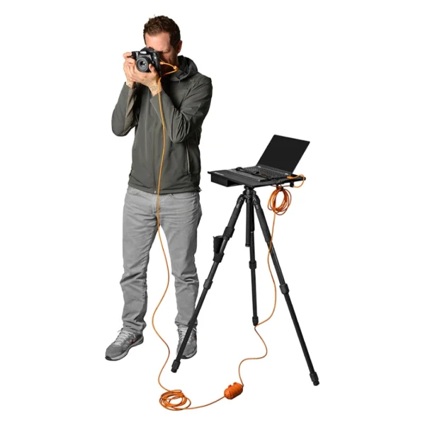 TetherTools TetherPro USB-C To USB-C (9.4m) Straight To Right Angle - Afbeelding 4