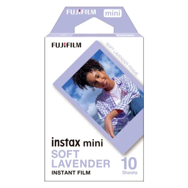 Fuji Instax Mini Film Soft Lavender - Afbeelding 2