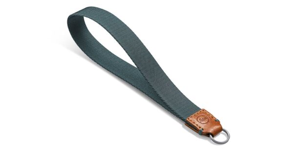 Leica Wrist Strap, fabric, leather, olive - burgundy D-Lux 8
