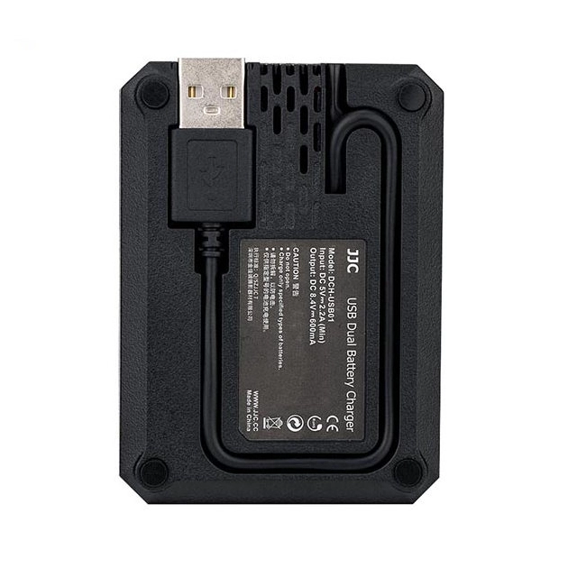 JJC DCH-LPE17 USB Dual Battery Charger - Afbeelding 3