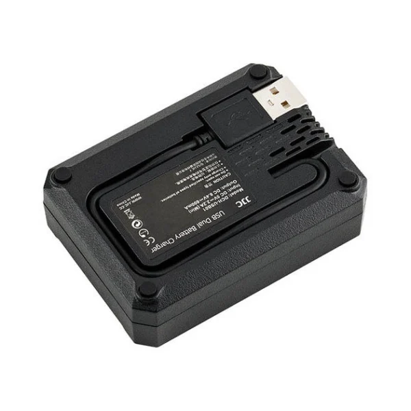 JJC DCH-LPE12 USB Dual Batterycharger (For Canon LP-E12) - Afbeelding 4