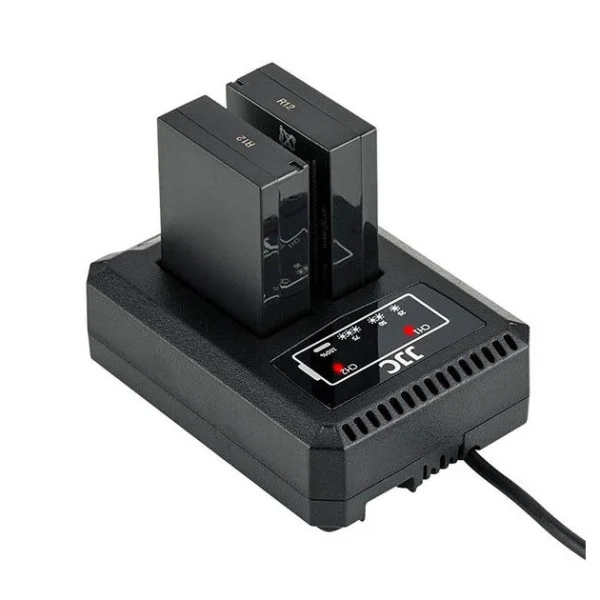 JJC DCH-LPE12 USB Dual Batterycharger (For Canon LP-E12) - Afbeelding 2