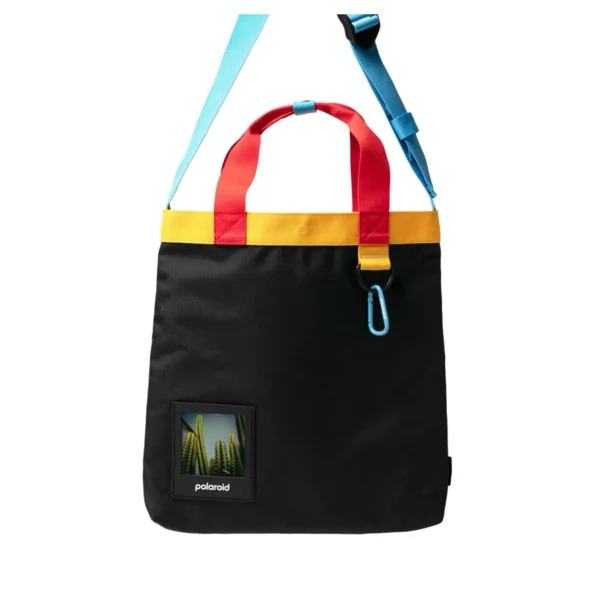 Polaroid Recycled Ripstop Tote - Black/Multi - Afbeelding 4