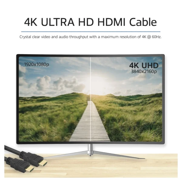 ACT 1.5 Meters High Speed Cable V2.0 HDMI-A Male - HDMI-A Male (AWG30) - Afbeelding 4