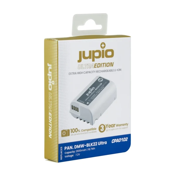 Jupio DMW-BLK22 Ultra 2600mAh - Afbeelding 3