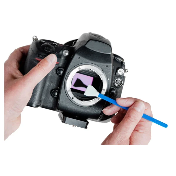 Caruba FullFrame Cleaning Swab Kit 10 Swabs 24MM+FLUID 30ml - Afbeelding 3