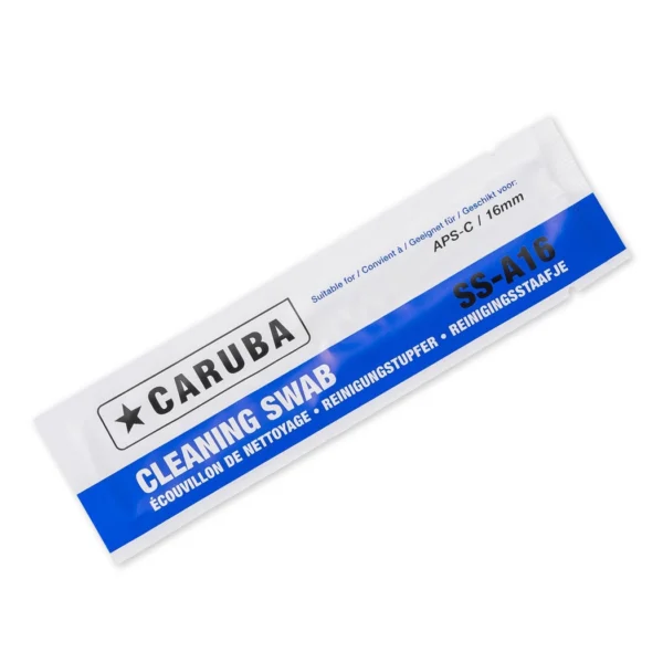 Caruba APS-C Cleaning Swab Kit (10 Swabs 16mm + Fluid 30ml) - Afbeelding 4