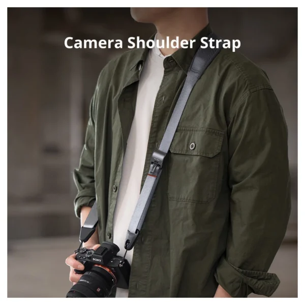 PGYTECH Camera Shoulder Strap Air (Meteorite Grey) L - Afbeelding 2