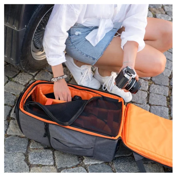 Rugzak Prag Go Gro Grijs - Afbeelding 8