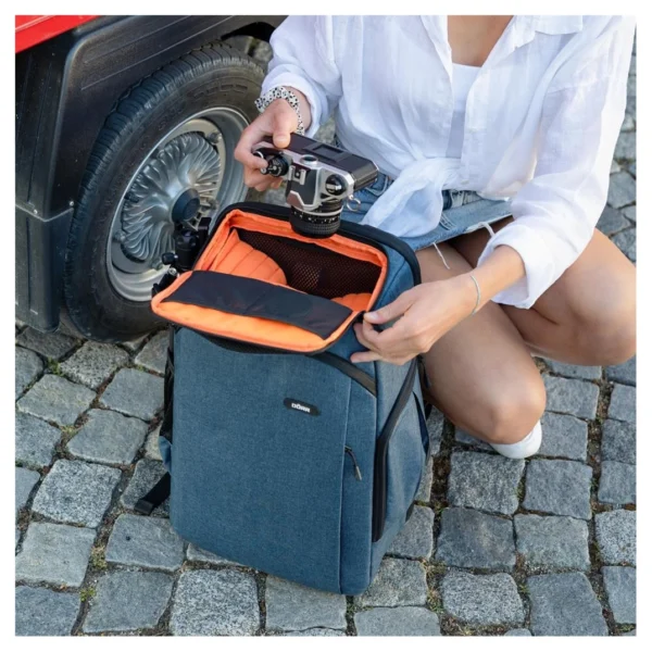 Rugzak Prag Go Gro Blauw - Afbeelding 4