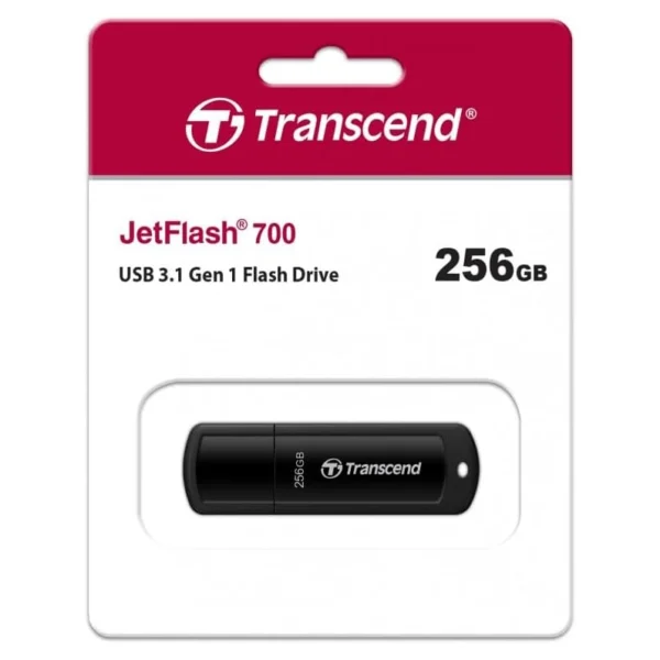 Transcend JetFlash 700 256GB USB 3.1 Gen 1 - Afbeelding 2